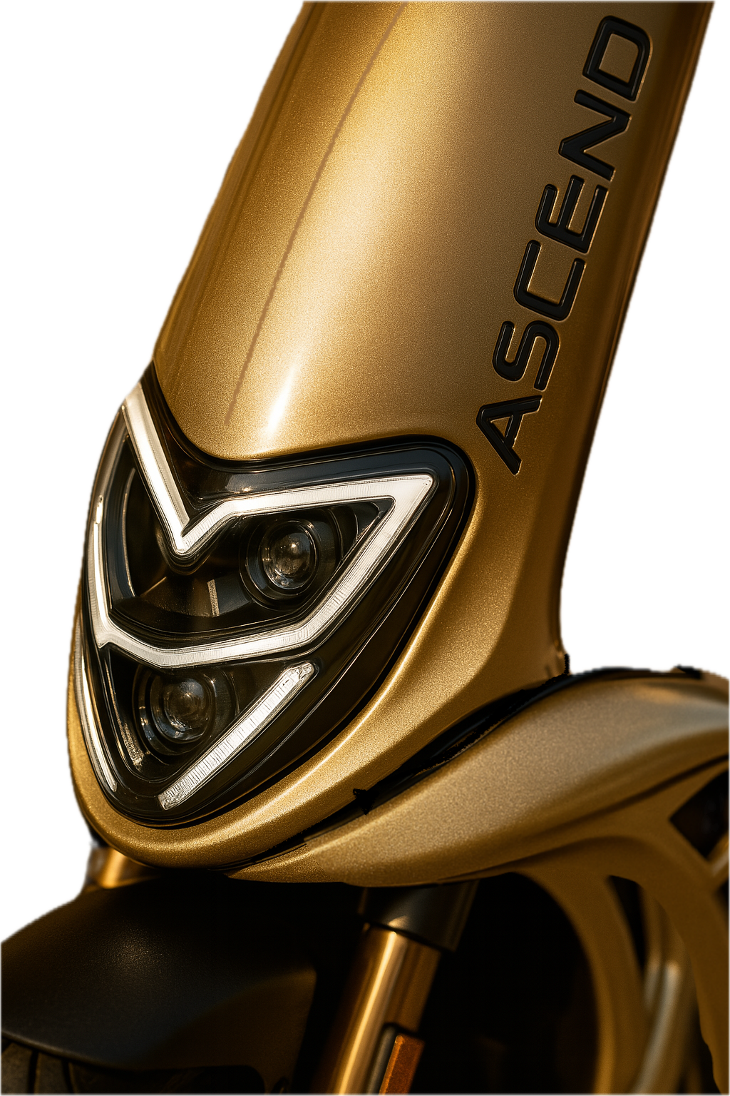 E-scooter headlight