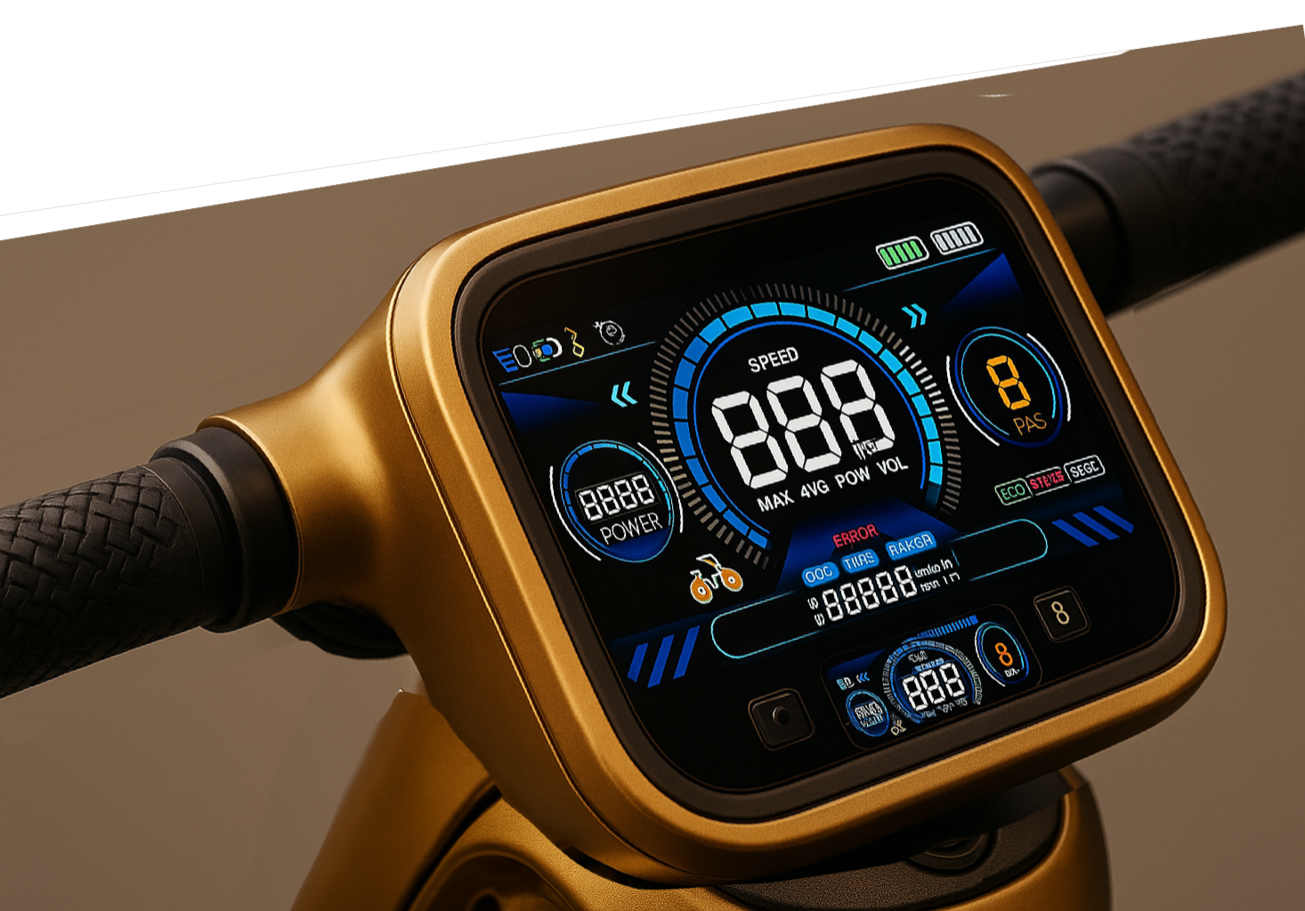 E-scooter display